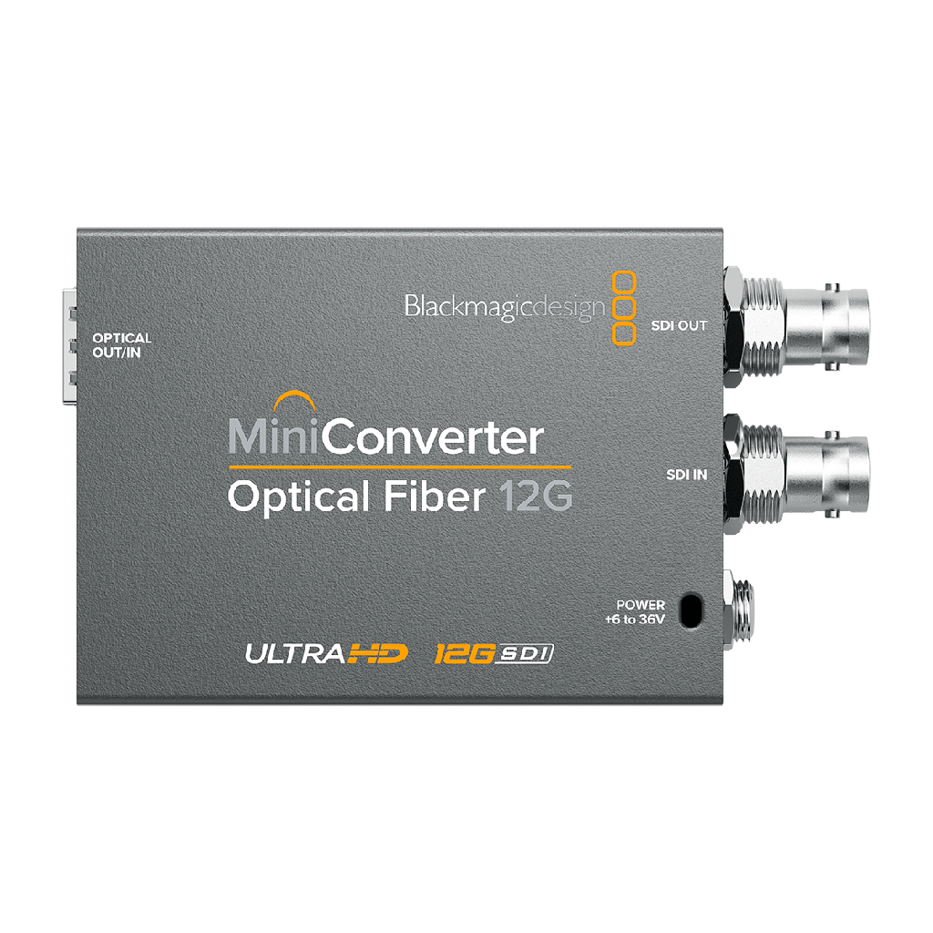 BLACKMAGIC Mini Converter - Optical Fiber 12G