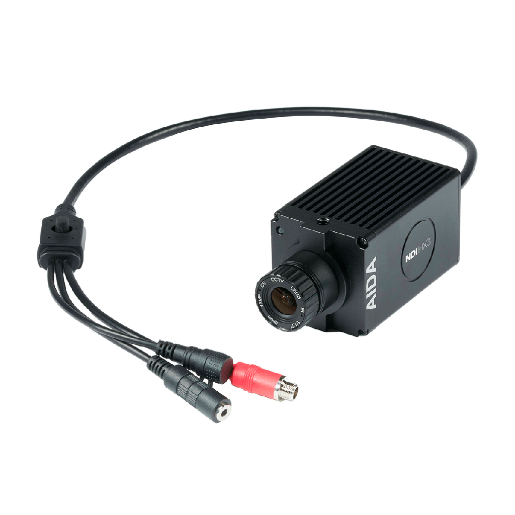 AIDA UHD-NDI3-300 / UHD 4K/60 NDI®|HX3/IP/SRT/HDMI PoE POV Camera