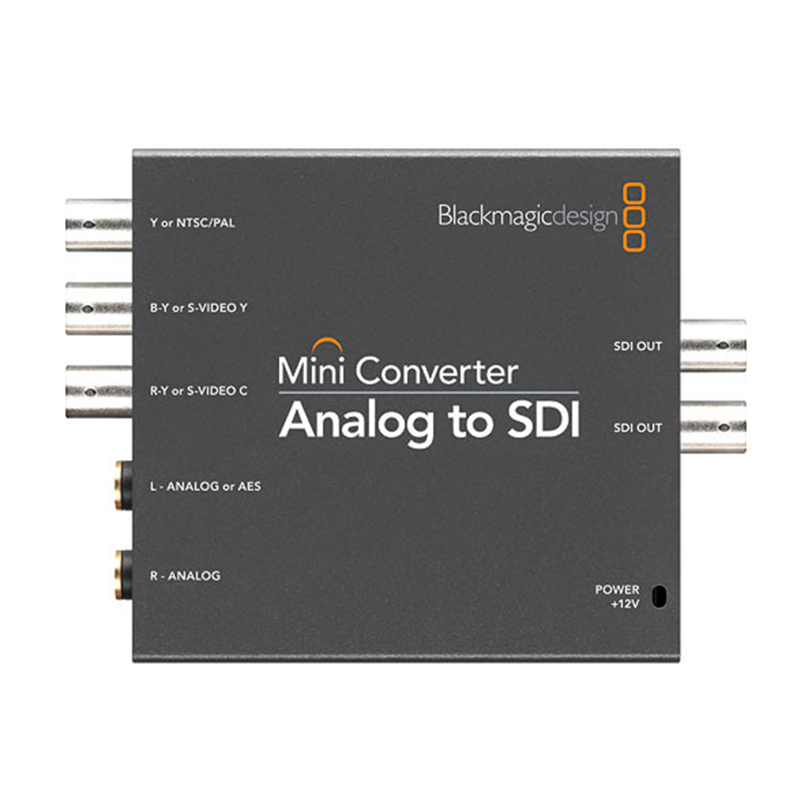 BLACKMAGIC Mini Converter Analog to SDI