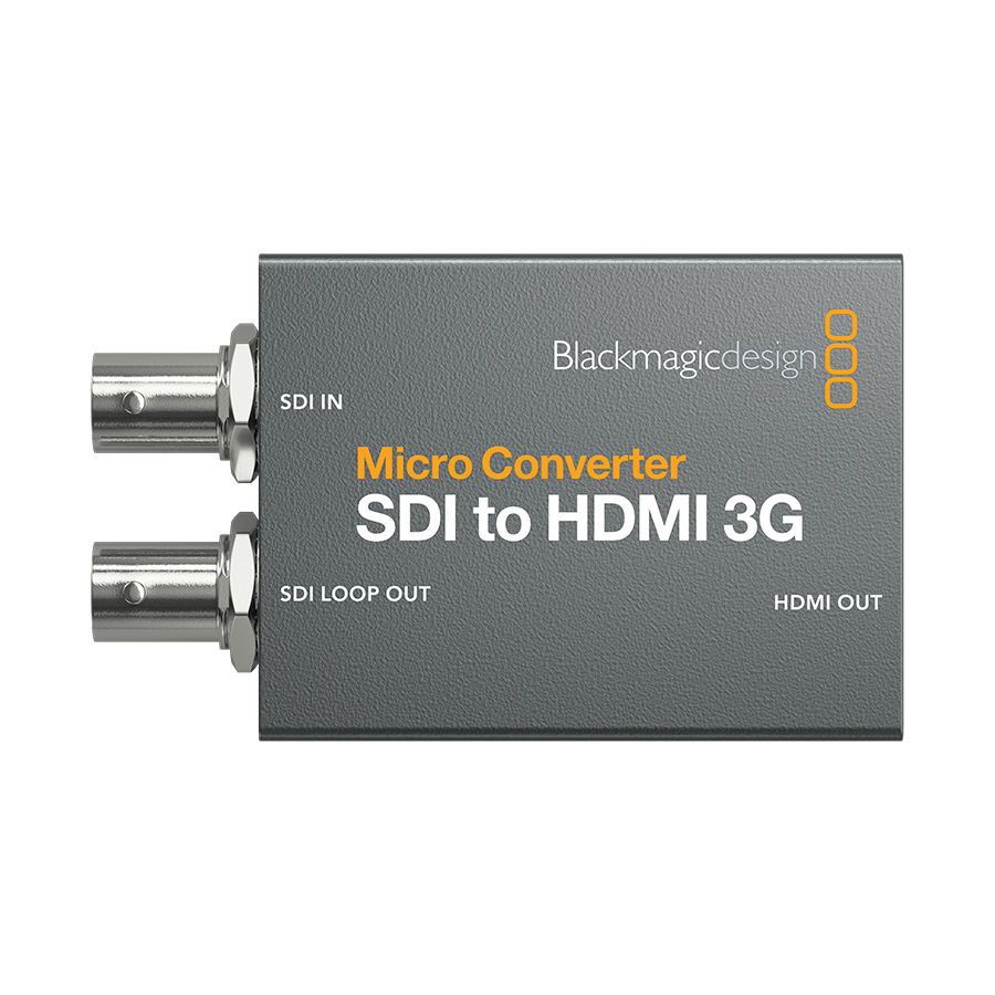 BLACKMAGIC Micro Converter SDI-HDMI 3G con fuente