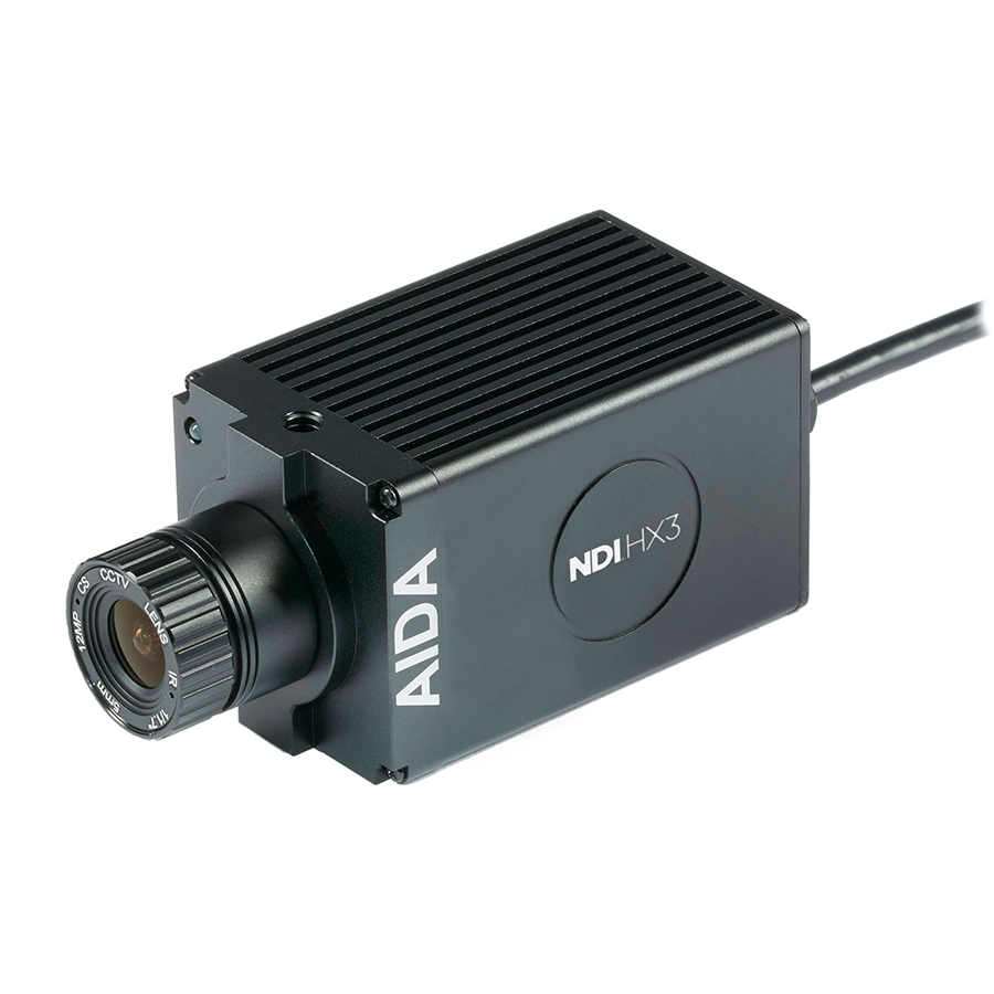 AIDA UHD-NDI3-300 / UHD 4K/60 NDI®|HX3/IP/SRT/HDMI PoE POV Camera