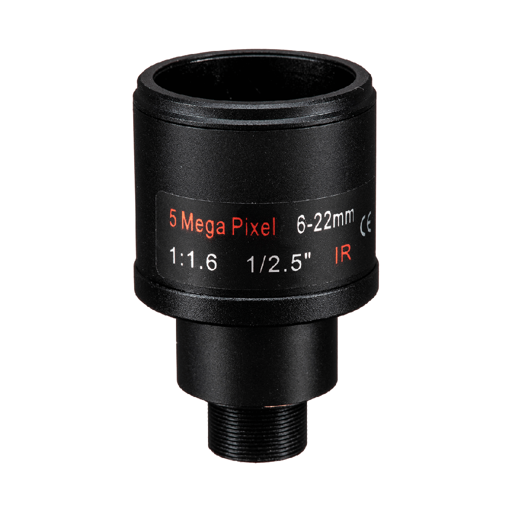 MARSHALL CV-0622-5MP / Lente varifocal infrarroja de 6-22 mm con montura M12