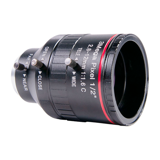 [LENAID004] AIDA CS-2812V / Lente Varifocal 8-12mm
