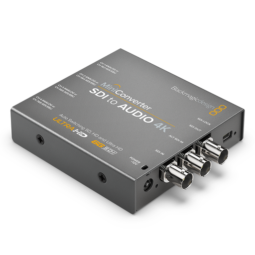 [CONBLA026] BLACKMAGIC CONVMCAUDS4K / Mini Converter - SDI to Audio 4K